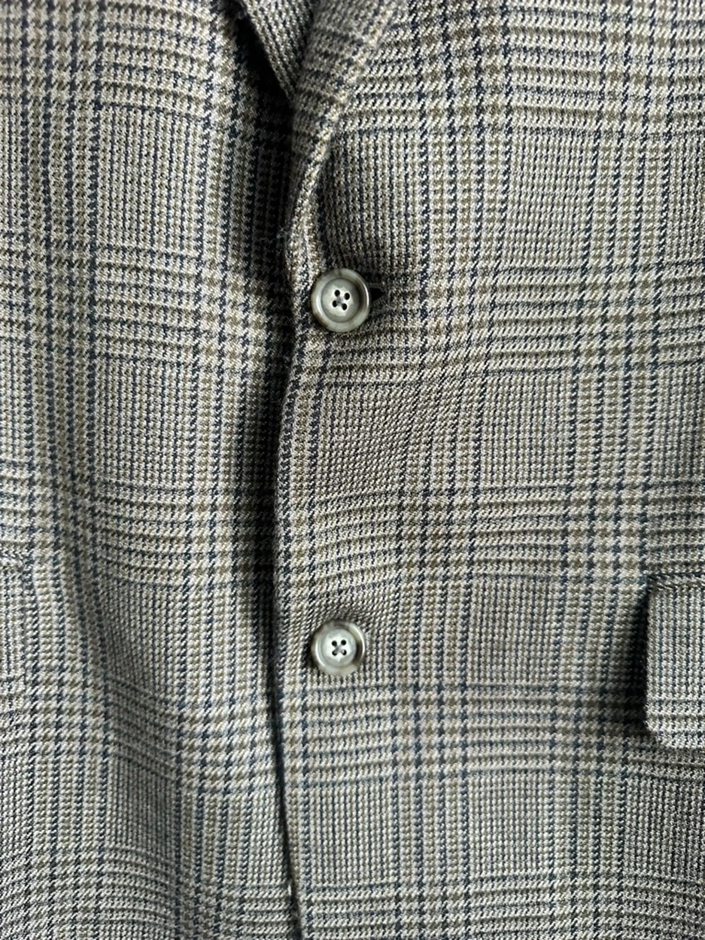 Meeting‎ Street Men’s Plaid Blazer Glen Check 2 Button Sport Coat Classic Fit